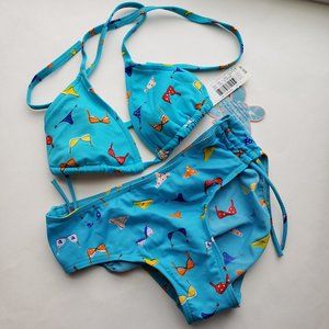 NWT Copper Key Kids (Girls) Size 14 Swimsuits.